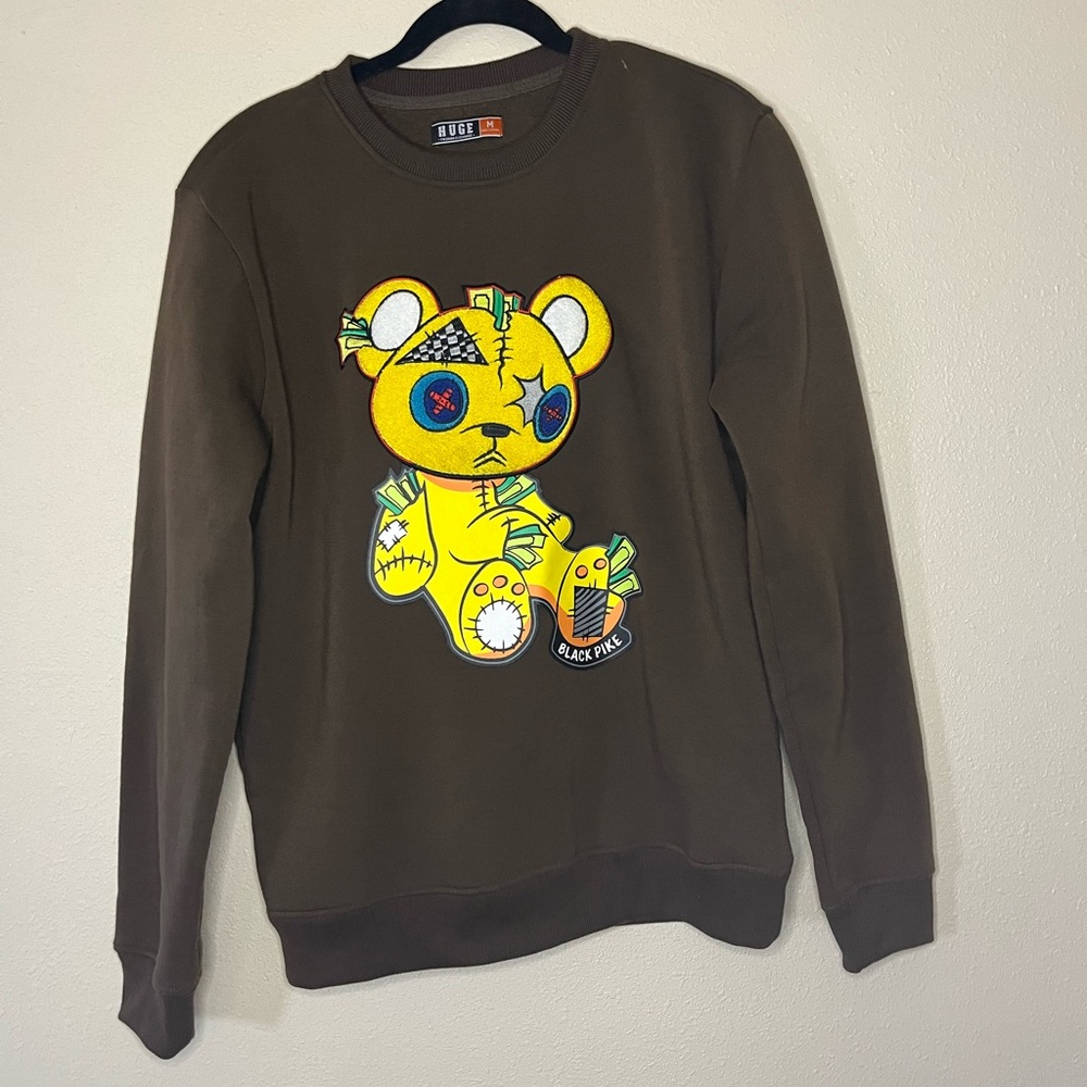 Huge Fashion Exchange Men’s brown sweatshirt. Size M